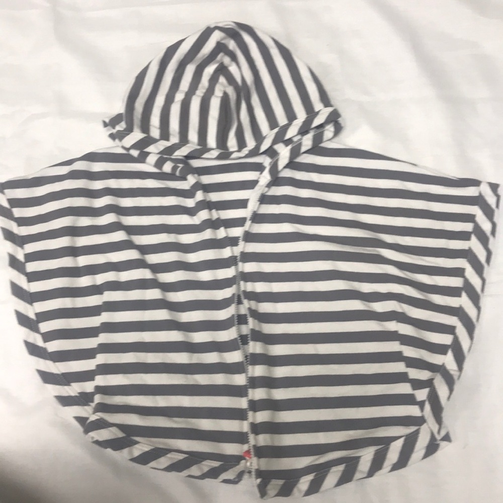 Stripped Poncho